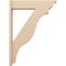 Ekena Millwork 7 1/2-in W x 32-in D x 44-in H Funston Trad Rough Cedar Woodgrain TimberThane Outlooker, Primed Tan OUTUR075X32X44FST04RCPR - alternate 4